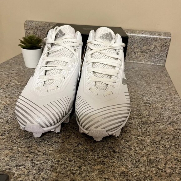 Adidas Freak MD 20 Size 12 Football Cleats White Silver‎ FW3576 - Picture 4 of 7